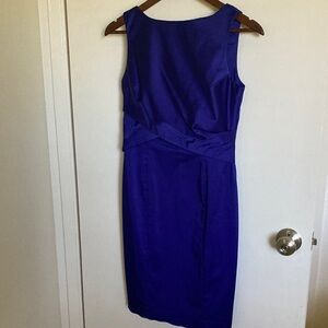 TALBOTS Elegant Blue Sleeveless Dress